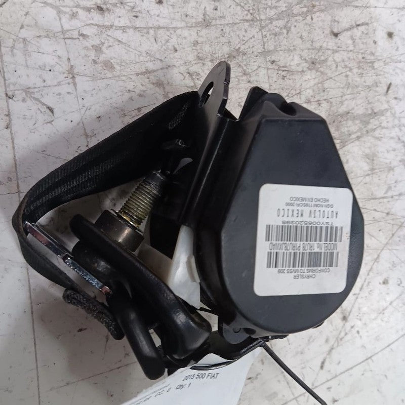 Fiat 500 Seat Belt Strap Retractor Right Passenger Rear Back 2017 2016