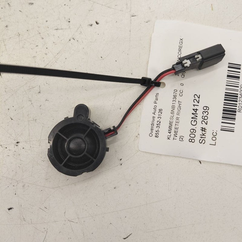Buick Encore GX Tweeter Right Passenger Tweeter Speaker  2022 2023 202