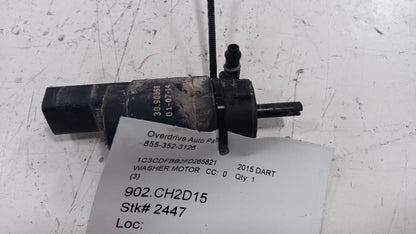 Dodge Dart Windshield Washer Wash Fluid Reservoir Motor Pump Electric  2013 2014