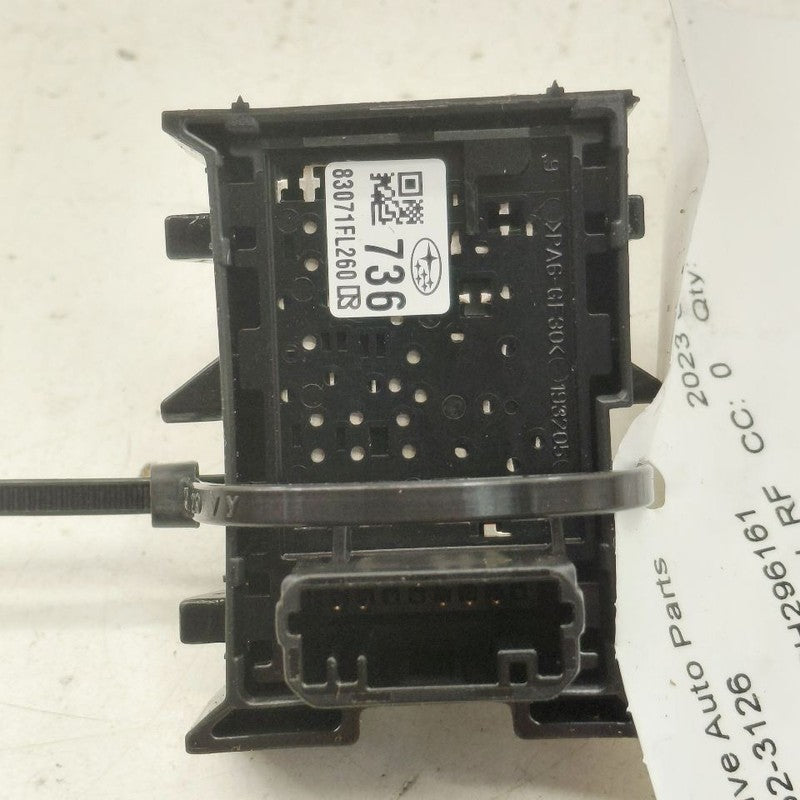 Subaru Crosstrek Power Window Switch Right Passenger Front  2023 2022 