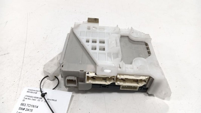 Toyota Prius Cabin Fuse Box Interior Inner Under Dash 2015 2014 2013 2