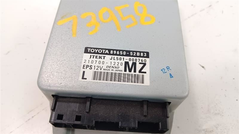 8965052B83 Steering Left Hand Dash Prius C VIN B3 Fits 15 PRIUS