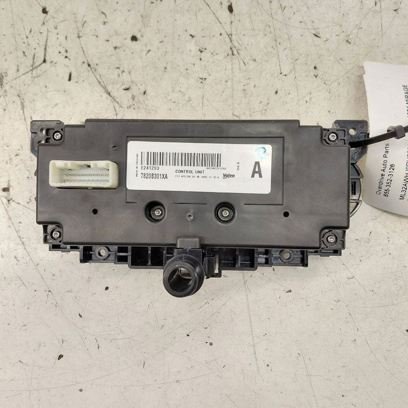 Temperature Control Heat Heater AC Switch Fits 17-24 Mitsubishi Mirage