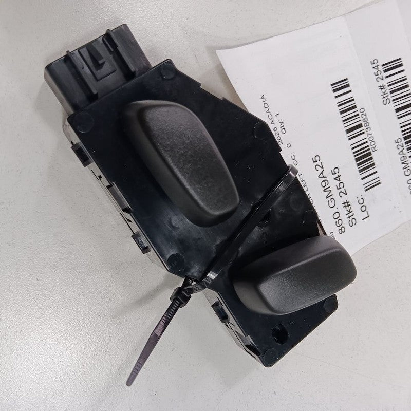 2025 GMC Acadia Seat Switch Left Driver Power Seat Control  OEM
