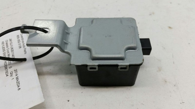  2014 Mazda 6 Chassis ECM 2012 2013