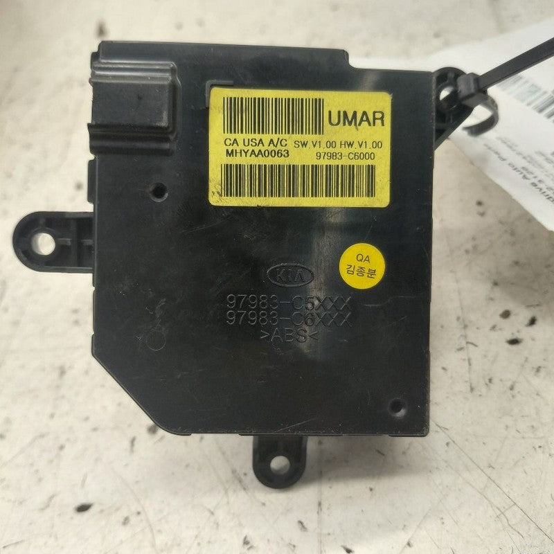 Rear Temperature Control Fits 16-18 Kia Sorento