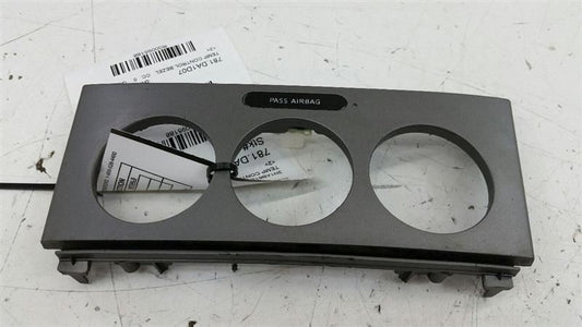 Nissan Sentra Temp Temperature Control Bezel Surround Dash Trim OEM 2007 2008