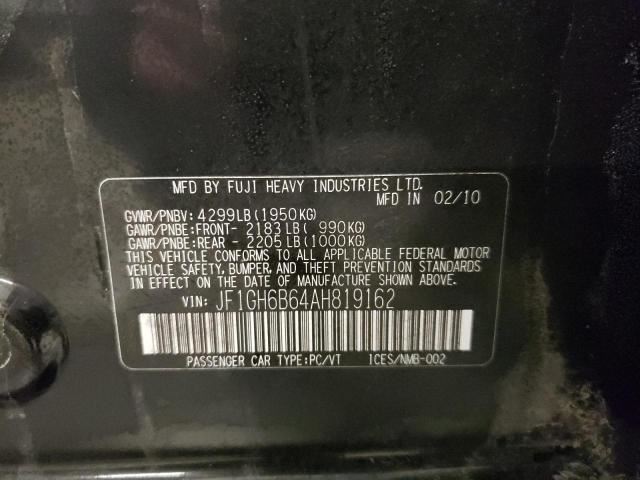 61160SC030WW Passenger Right Door Handle Exterior Outside Turbo Fits 08-14 IMPREZA