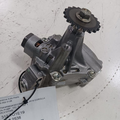 Toyota Corolla 2.0 Engine Oil Pump  2019 2020 2021