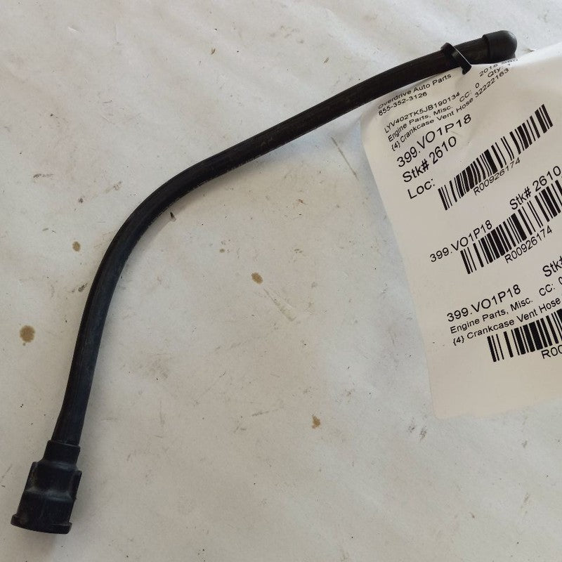 Volvo S60 Crankcase Vent Hose {32222163} 2018 2017 2016