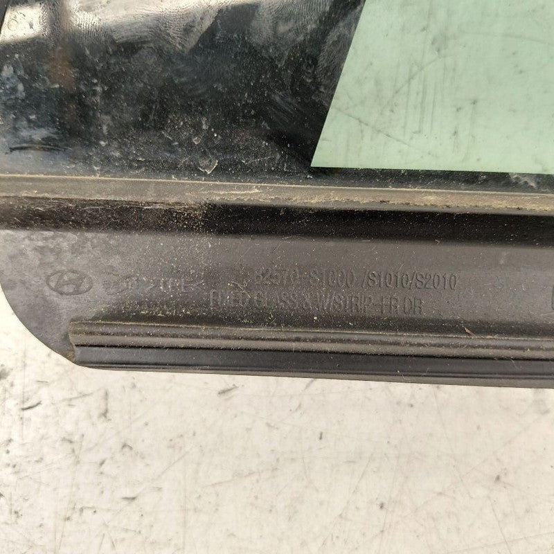 Driver Left Front Door Vent Glass Window Fits 19-23 Hyundai Santa Fe