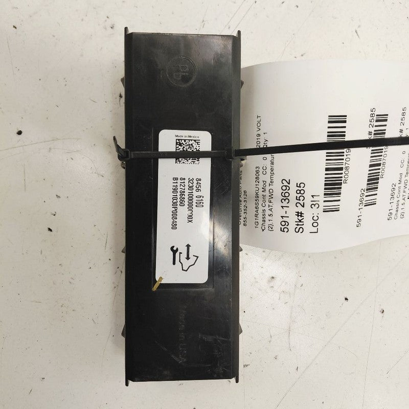 Temperature Control Module ID 84566160 Fits 19 Chevy Volt OEM