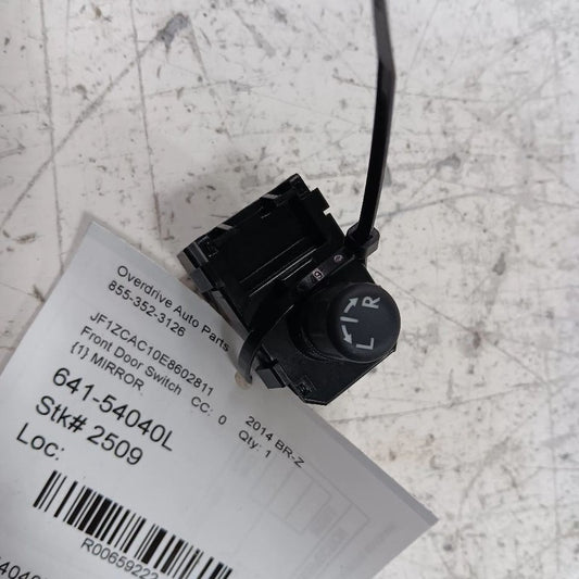 Driver's Front Door Mirror Switch Fits 13-20 Subaru BRZ OEM