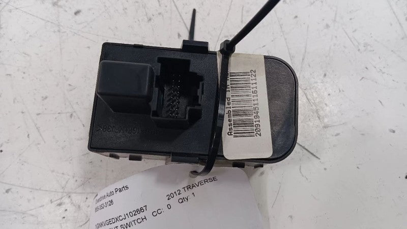 Chevy Traverse Headlight Switch Head Light Lamp  2010 2011 2012 2013