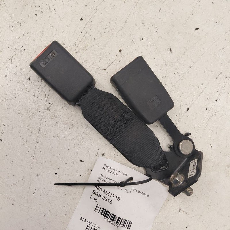 Mazda 6 Seat Belt Buckle Latch Right Passenger Rear Back  2016 2015 20