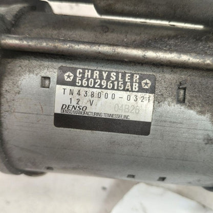 Engine Starter Motor Fits 15-22 Jeep Cherokee