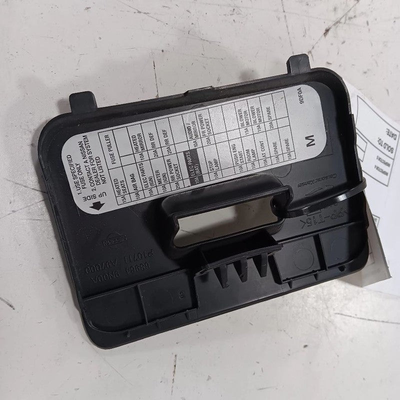 Nissan Maxima Fuse Box Cover2014 2013 2012 2011 2010 2009