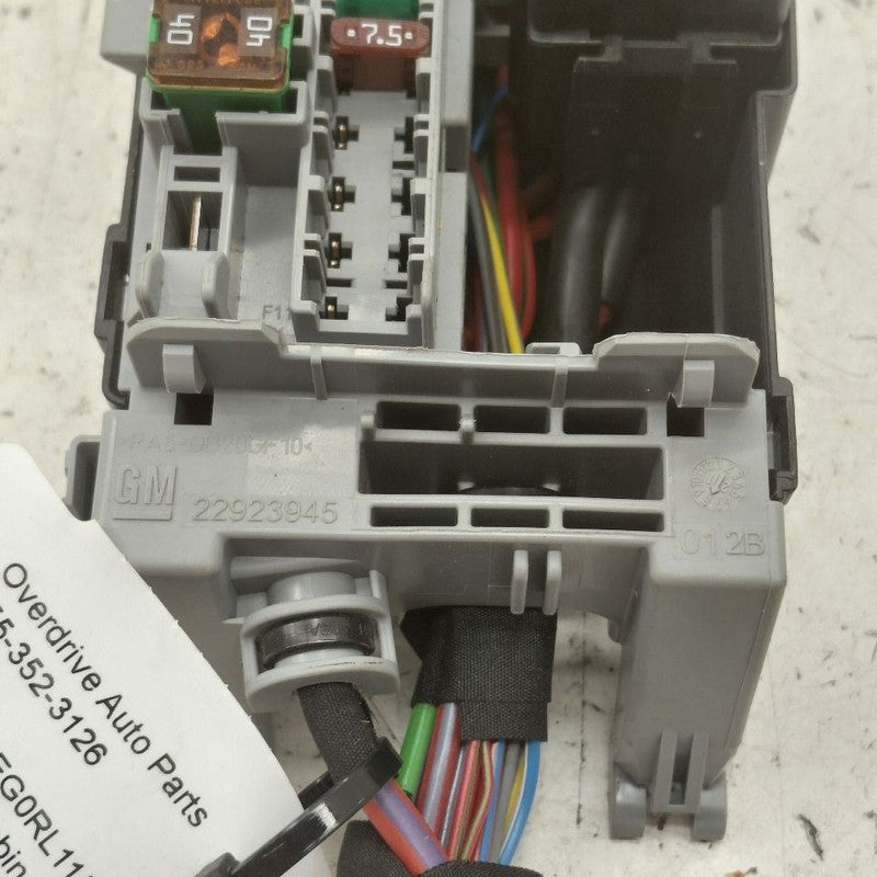 Chevy Equinox Rear Cabin Fuse Box Interior Inner Under Dash  2024 2023