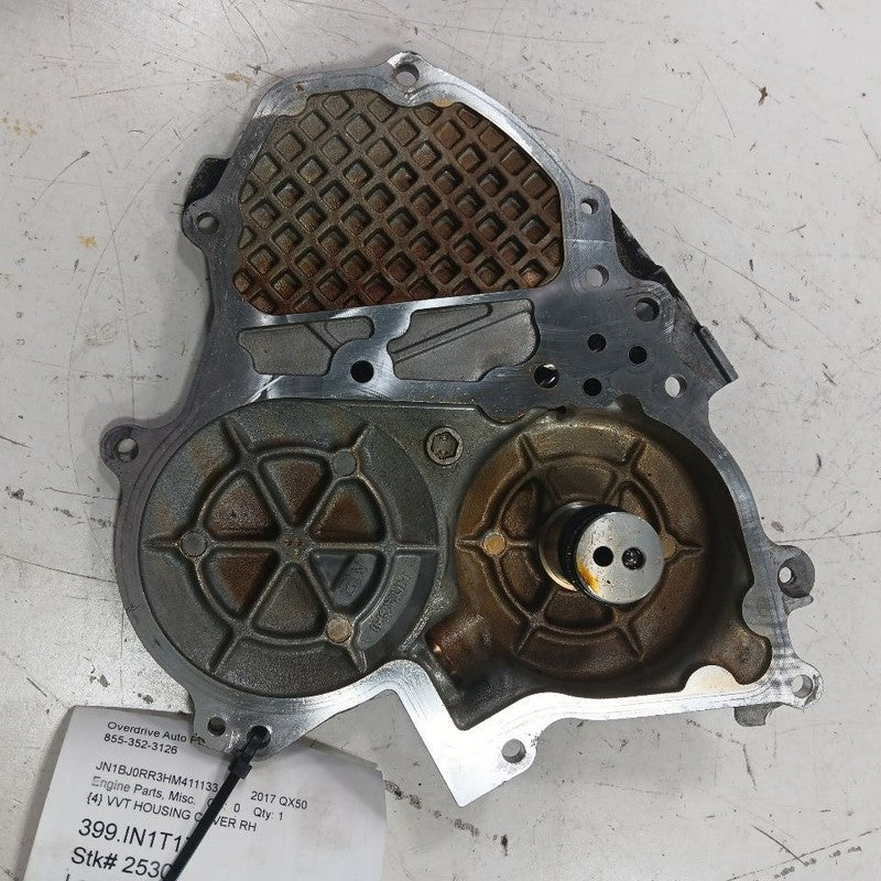 INFINITI QX50 Right Hand VVT Housing Cover 2017 2016 2015 2014 OEM