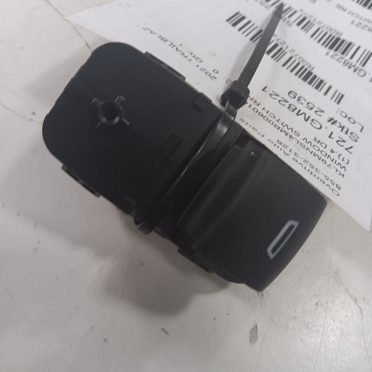 Chevy Trailblazer Power Window Switch Right Passenger Rear  2021 2022 2023 2024 