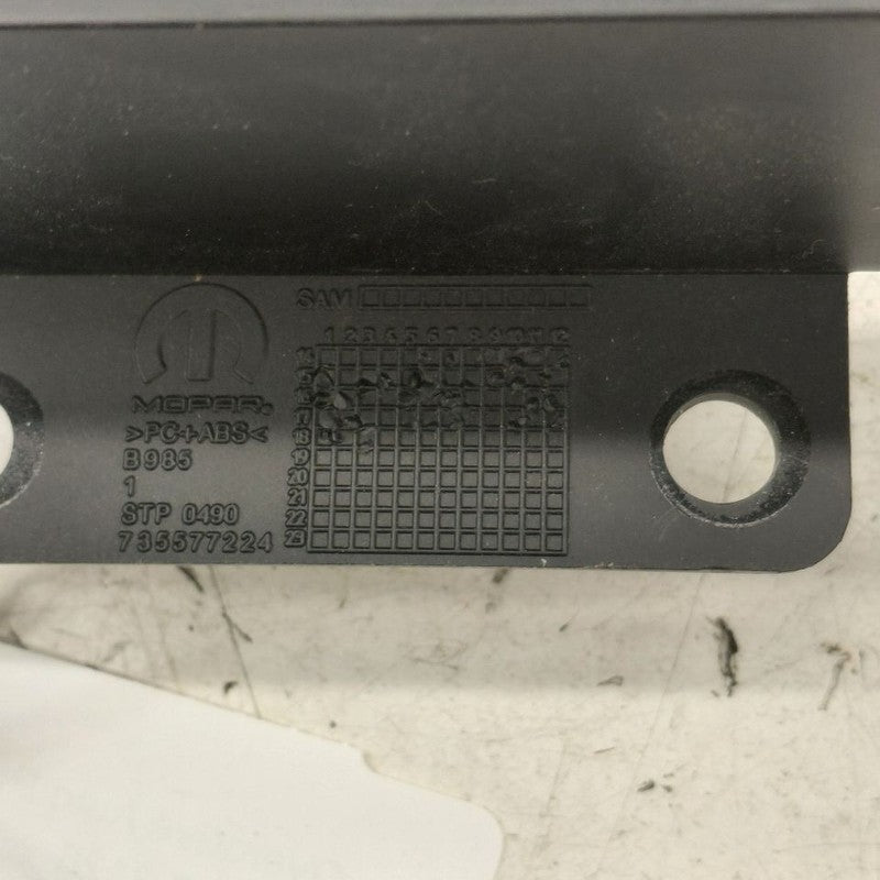 2018 Fiat 500 X Model Radio Bezel Trim Dash Surround