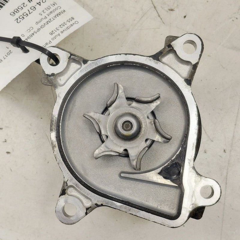 Coolant Water Pump 2.5L VIN K 1st Digit Korea Built 16-17 Nissan Rogue