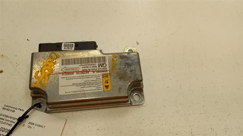 Computer Control Module Opt Asf 09-10 Chevy Cobalt