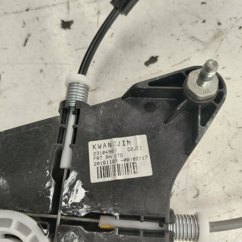 Passenger Right Front Window Regulator Track Fits 16-19 Chevy Volt