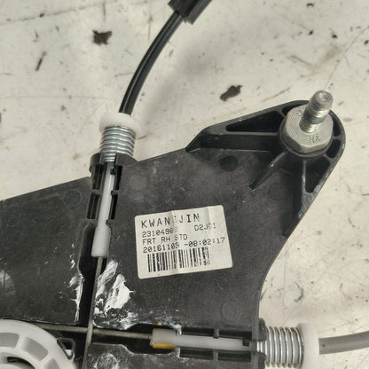Passenger Right Front Window Regulator Track Fits 16-19 Chevy Volt