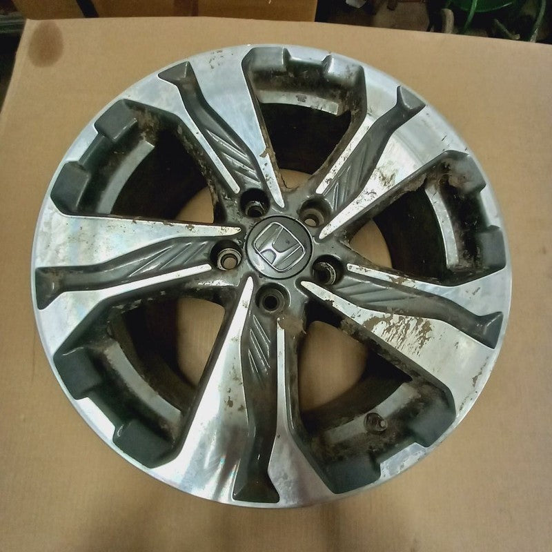 Wheel 17x7-1/2 Aluminum Alloy Rim Machined And Gray Painted 17-22 Hond