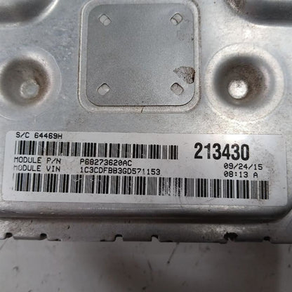 Engine ECM Electronic Control Module Fits 15-16 Dodge Dart OEM