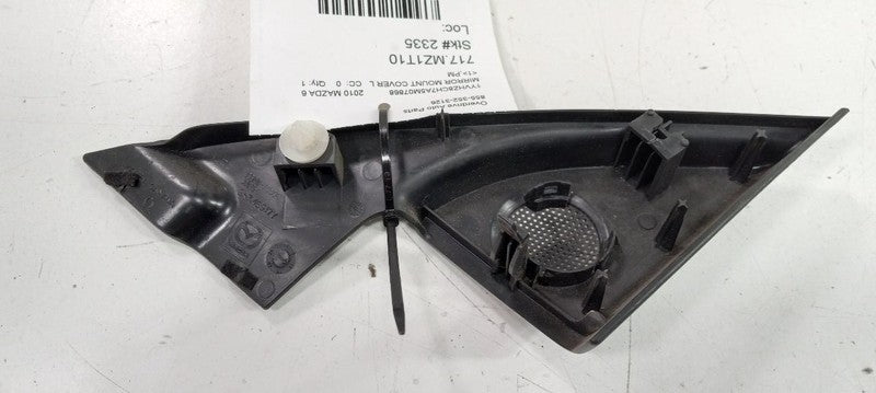 Mazda 6 Mirror Mount Cover Door Trim Left Driver 2009 2010 2011 2012 2