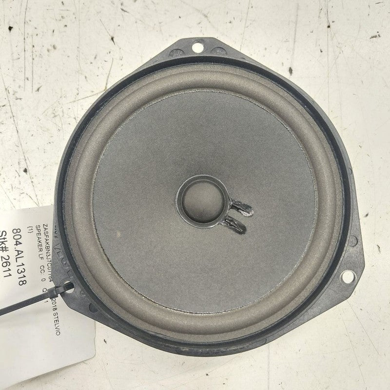 Alfa Romeo Stelvio Speaker Left Driver Front  2018 2019 2020 2021