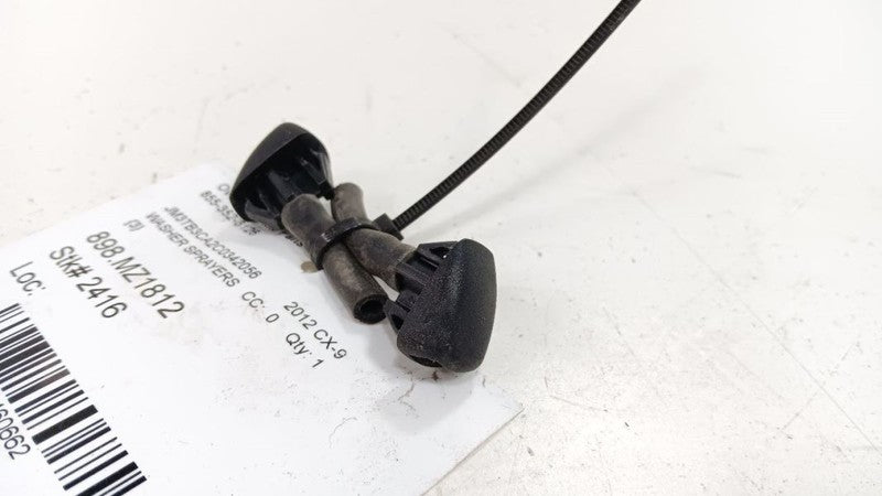 Mazda CX-9 Windshield Wiper Washer Fluid Hood Sprayer Nozzles 2012 201