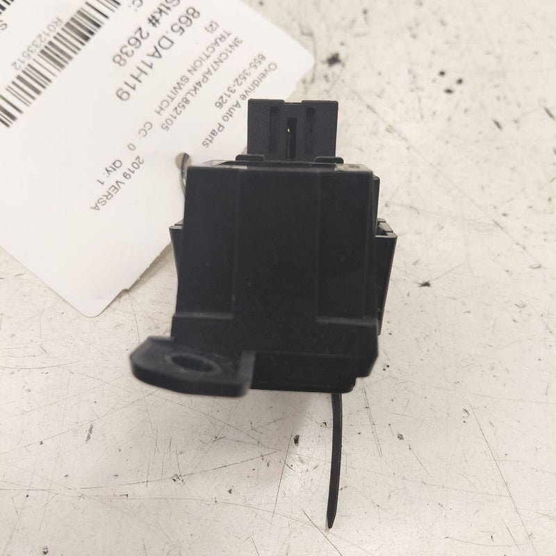 Nissan Versa Traction Control Switch  2019 2018 2017 2016