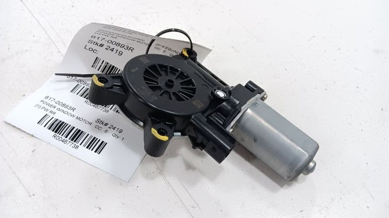 Passenger Right Power Window Motor Rear Fits 16-20 Chevy Malibu OEM