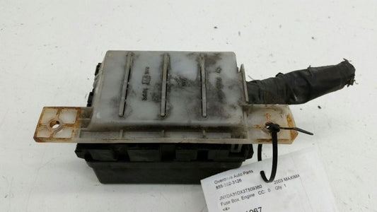 Fuse Box Engine VIN D 4th Digit VQ35DE Fits 02-03 Nissan Maxima OEM
