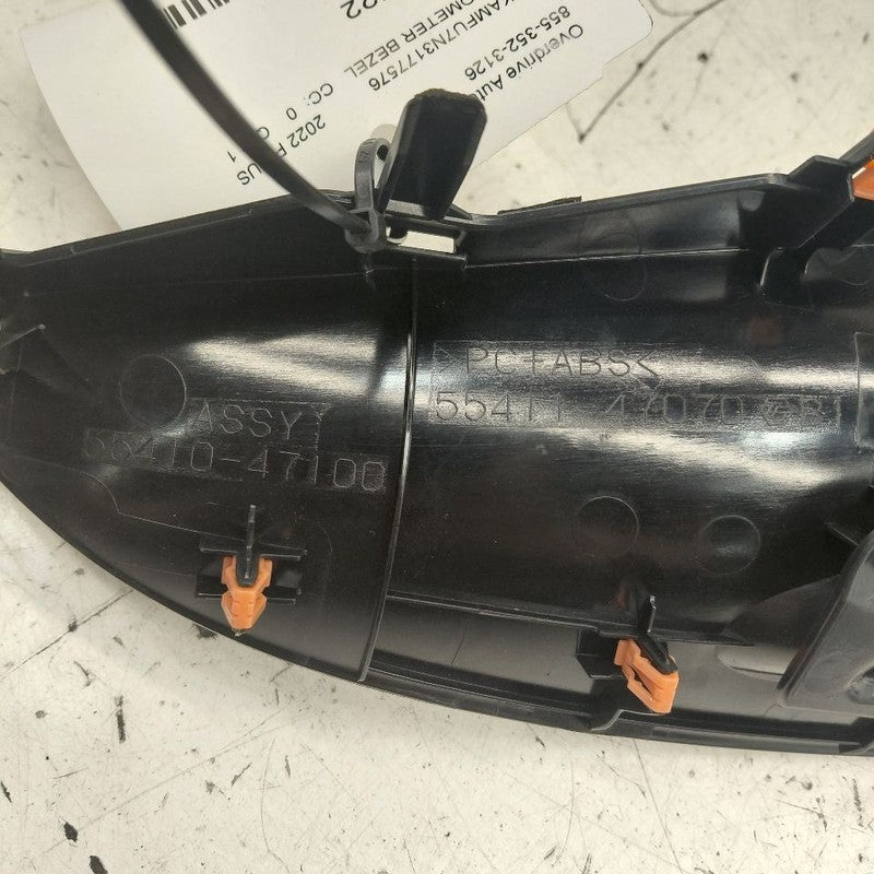 Toyota Prius Speedometer Bezel Dash Surround Trim  2022 2021 2020