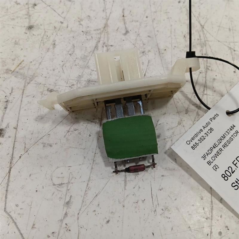 Ford Fiesta Blower Resistor Fan Motor Speed Resistor  2016 2017 2018 2