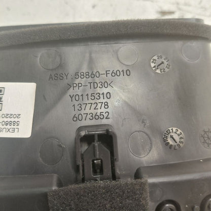 Lexus NX350 Heat Heater AC Air Vent Rear Back  2022 2023 2024 2025
