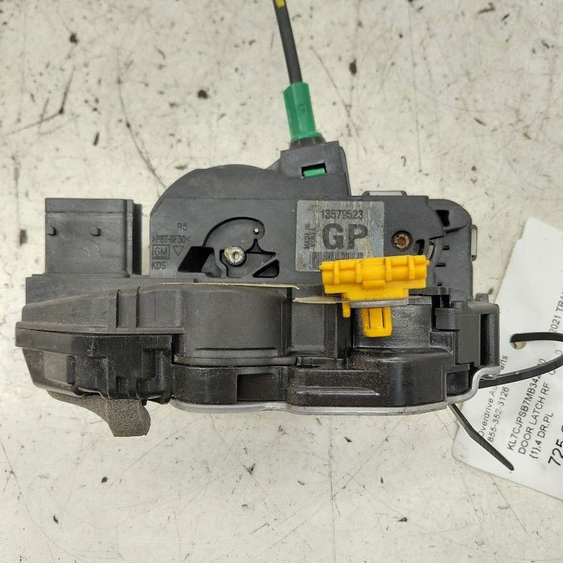 Chevy Trax Door Latch Lock Right Passenger Front  2022 2021