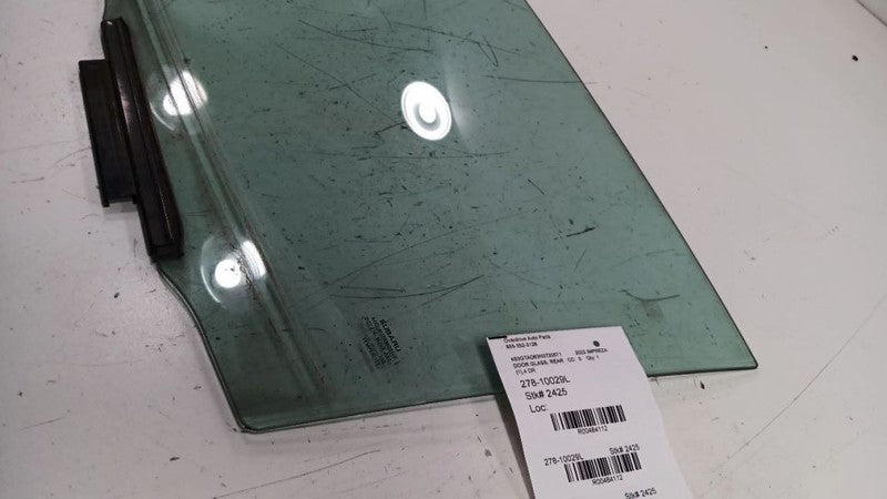 Left Rear Door Window Window Glass Wagon Fits 17-19 IMPREZA OEM