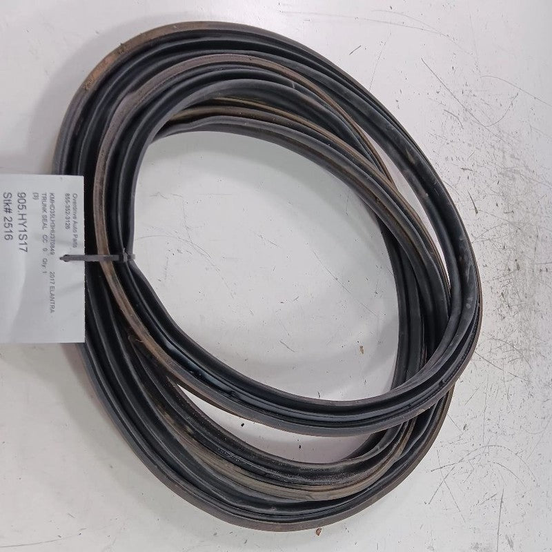 Hyundai Elantra Trunk Lid Hatch Door Rear Back Rubber Seal  2017 2016 2015 2014 