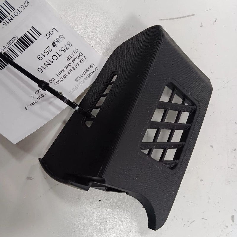 Toyota Prius C Defrost Vent Right Passenger Side  2017 2016 2015 2014 