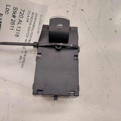 Alfa Romeo Stelvio Power Window Switch Right Passenger Front  2018 201