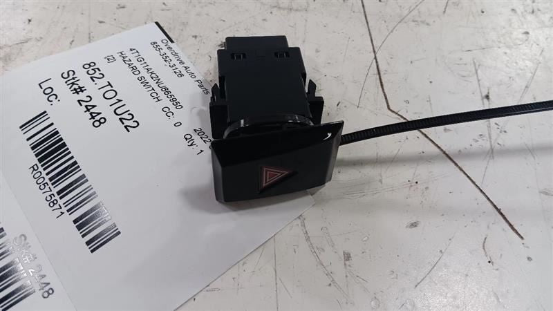 Toyota Camry Hazard Switch 4 Way Flasher Button  2021 2022 2023