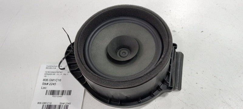 Chevy Cruze Speaker Right Passenger Rear 2016 2017 2018