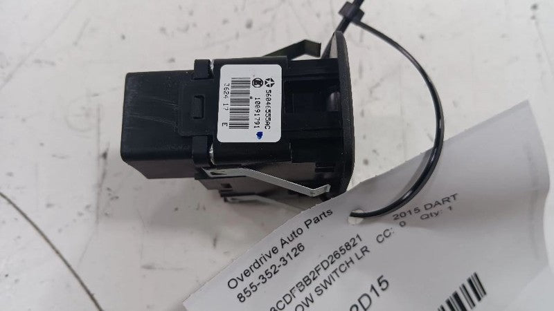 Dodge Dart Window Switch Power Left Rear  2013 2014 2015 2016