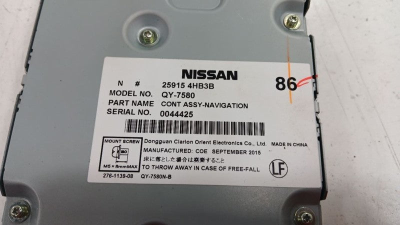 259154HB3B  Driver Assist Hybrid Navigation Control Fits 15 INFINITI Q50