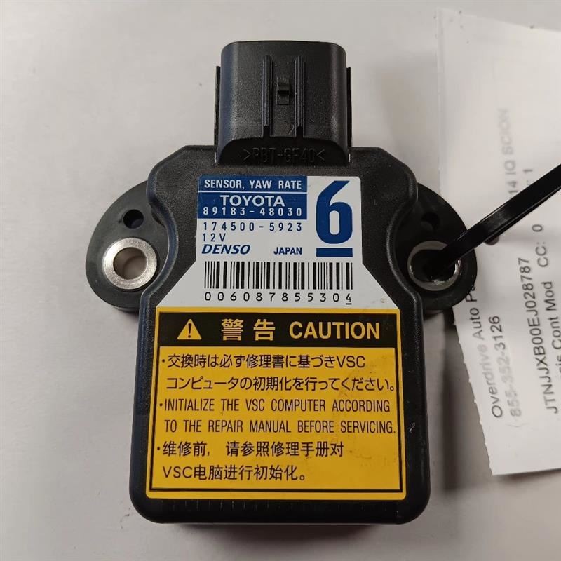Stability Rate Control Module Prius V Fits 10-18 PRIUS OEM